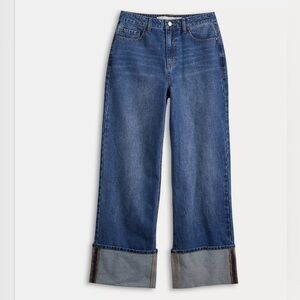 Tinseltown Blue Flare Wide-Leg Jeans